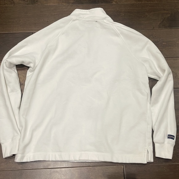 Jansport Notre Dame Quarter Zip White Sweater - size XL - Great Preowned - Picture 7 of 9